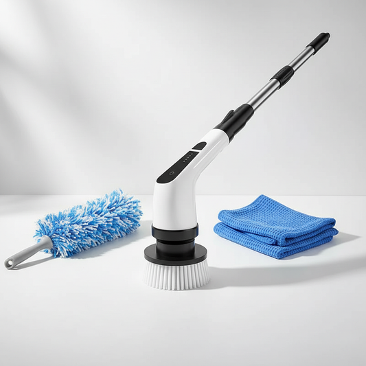 Home Cleaning Kit with Pro Spin Scrubber