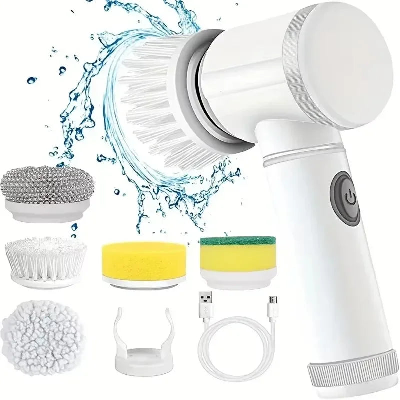 Essential Spin Scrubber (5 Heads)