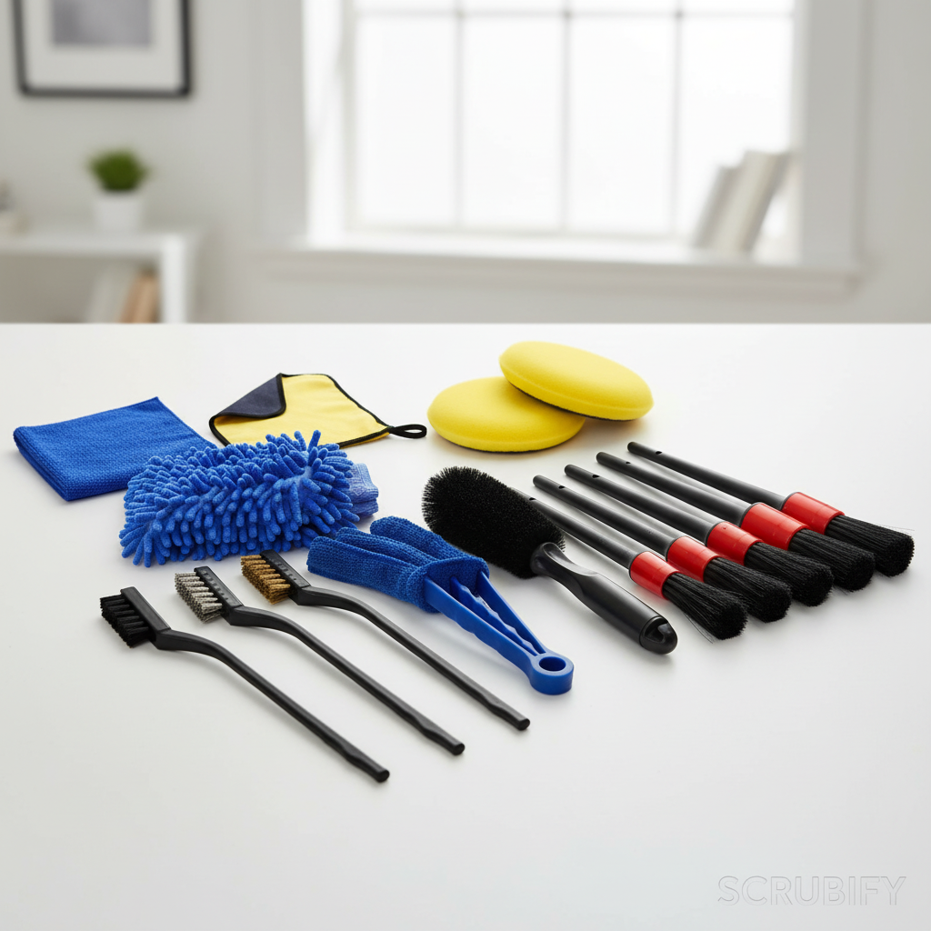 Interior Car Detail Set